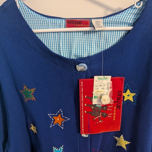 Christmas/Winter Plus Size Cardigan - Picture 4 of 8